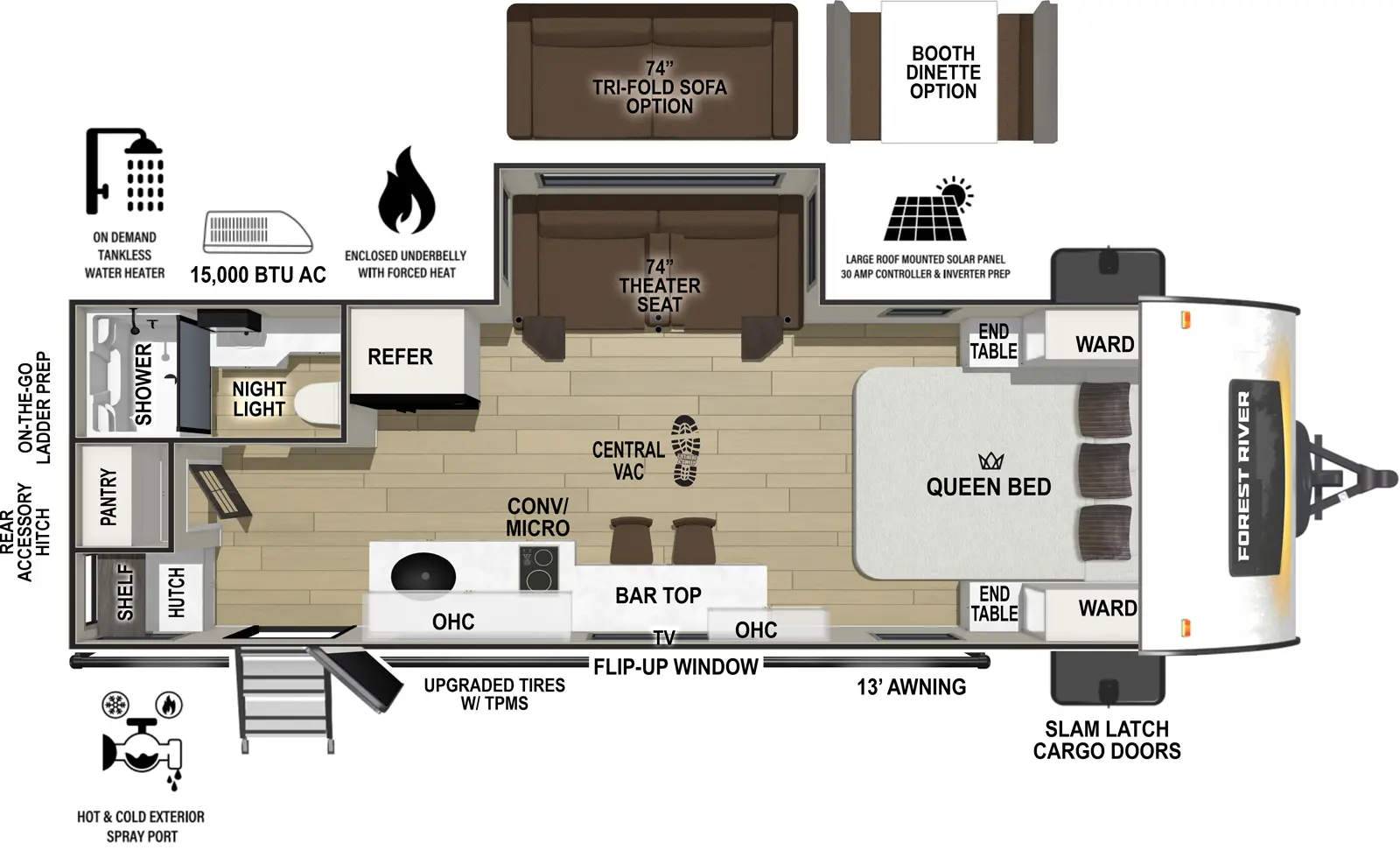 R Pod RP-206 Floorplan